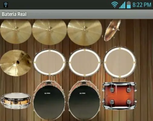 Super Bateria Real android App screenshot 0